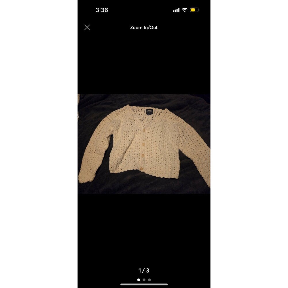 White Knit Sweater